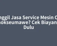 Panggil Jasa Service Mesin Cuci Lhokseumawe? Cek Biayanya Dulu