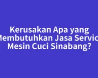 Kerusakan Apa yang Membutuhkan Jasa Service Mesin Cuci Sinabang?