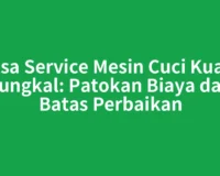 Jasa Service Mesin Cuci Kuala Tungkal: Patokan Biaya dan Batas Perbaikan