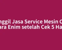 Panggil Jasa Service Mesin Cuci Muara Enim setelah Cek 5 Hal Ini