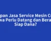 Kapan Jasa Service Mesin Cuci Liwa Perlu Datang dan Berapa Siap Dana?